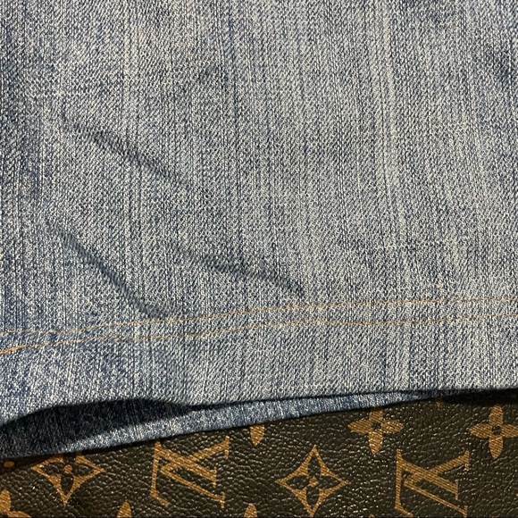 custom hem wrangler jean shorts  relax straight - Picture 6 of 11